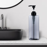 Maxbell Simple Soap Dispenser Bottle Shower Bottle Pump 800ml grey