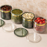 Maxbell Vegetable Storage Box with Drain Basket for Fruits Chopped Green Onion Clear