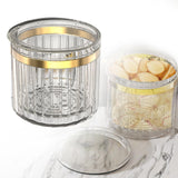 Maxbell Vegetable Storage Box with Drain Basket for Fruits Chopped Green Onion Clear