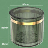 Maxbell Vegetable Storage Box with Drain Basket for Fruits Chopped Green Onion Green