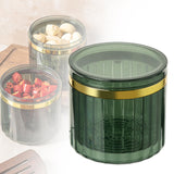Maxbell Vegetable Storage Box with Drain Basket for Fruits Chopped Green Onion Green