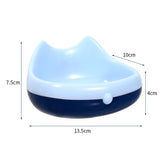 Maxbell Soap Holder Punch Free with Drainage Tray for Countertop kitchen Blue