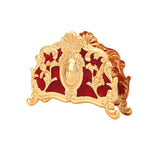 Maxbell Creative Napkin Holder Zinc Alloy for Kitchen Countertop Living Room