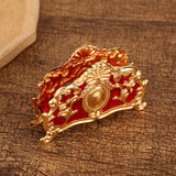Maxbell Creative Napkin Holder Zinc Alloy for Kitchen Countertop Living Room