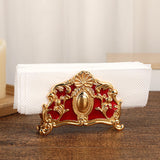 Maxbell Creative Napkin Holder Zinc Alloy for Kitchen Countertop Living Room