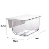 Maxbell Tissue Cover Tissue Paper Storage for Tabletop Living Room Dining Table White