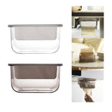Maxbell Tissue Cover Tissue Paper Storage for Tabletop Living Room Dining Table White