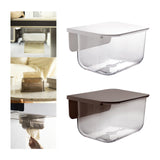 Maxbell Tissue Cover Tissue Paper Storage for Tabletop Living Room Dining Table White