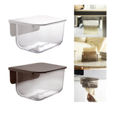 Maxbell Tissue Cover Tissue Paper Storage for Tabletop Living Room Dining Table White