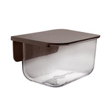 Maxbell Tissue Cover Tissue Paper Storage for Tabletop Living Room Dining Table Brown