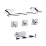 Maxbell Wall Mounted Towel Bars Towel Hanger Towel Holder for Farmhouse Kitchen Room Argent