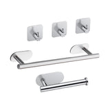 Maxbell Wall Mounted Towel Bars Towel Hanger Towel Holder for Farmhouse Kitchen Room Argent