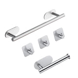 Maxbell Wall Mounted Towel Bars Towel Hanger Towel Holder for Farmhouse Kitchen Room Argent