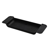 Maxbell Expandable Bathtub Caddy Tray Bathroom Tray for Shower Kitchen Bathroom Black