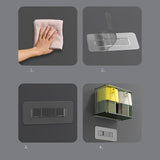 Maxbell Seasoning Box Set with Cover and Spoon Condiment Jars for Spice Sugar Salt 2 Grids