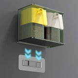 Maxbell Seasoning Box Set with Cover and Spoon Condiment Jars for Spice Sugar Salt 2 Grids