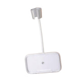 Maxbell Hair Dryer Holder Blow Dryer Rack with Phone Holder for Bedroom Hotel Shower Argent