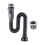 Maxbell Sink Drain Pipe Washing Machine Drain Hose Seal Seal Rings for Hotel Kitchen style B