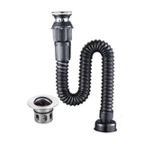 Maxbell Sink Drain Pipe Washing Machine Drain Hose Seal Seal Rings for Hotel Kitchen style B
