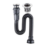 Maxbell Sink Drain Pipe Washing Machine Drain Hose Seal Seal Rings for Hotel Kitchen style B