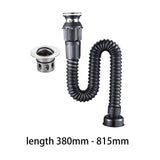 Maxbell Sink Drain Pipe Washing Machine Drain Hose Seal Seal Rings for Hotel Kitchen style B