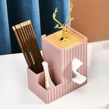 Maxbell Multipurpose Tissue Holder Paper Storage Box for Dining Table Decoration Pink