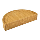 Maxbell Bamboo Cheese Board Drawer Platter Utensils for Christmas Meat Kitchen Tools