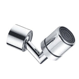 Maxbell Flexible 720 Degree Rotate Faucet Aerator Sink Adapter for Kitchen Bathroom