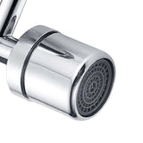 Maxbell Flexible 720 Degree Rotate Faucet Aerator Sink Adapter for Kitchen Bathroom