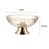 Maxbell Dessert Serving Bowl Tray Snacks Fruit Basket Bowl for Breads Snacks Home Coffee