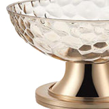 Maxbell Dessert Serving Bowl Tray Snacks Fruit Basket Bowl for Breads Snacks Home Coffee Rotatable
