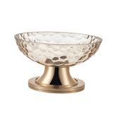 Maxbell Dessert Serving Bowl Tray Snacks Fruit Basket Bowl for Breads Snacks Home Coffee Rotatable
