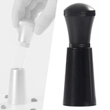Maxbell Espresso Stirring Distributor Coffee Stirring Tamper with Stand Rack Black