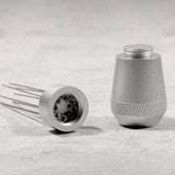 Maxbell Coffee Stirrer Tool Anti Slip Aluminium Alloy Professional Detachable Pins Argent