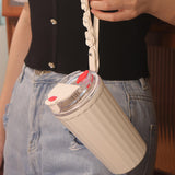 Maxbell Stainless Steel Insulated Travel Mug with Tea Infuser Reusable for Travel Black