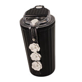 Maxbell Stainless Steel Insulated Travel Mug with Tea Infuser Reusable for Travel Black