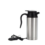 Maxbell 750ml Stainless Steel Travel Car Kettle Heater Automatically Power Off 12V