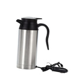 Maxbell 750ml Stainless Steel Travel Car Kettle Heater Automatically Power Off 12V
