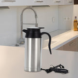 Maxbell 750ml Stainless Steel Travel Car Kettle Heater Automatically Power Off 12V