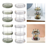 Maxbell Desktop Perfume Tray Rack Decorative Serving Tray Spice Rack for Decor 1 Tier Green