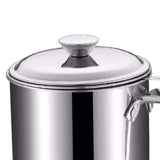 Maxbell Oil Filter Pot 44oz Cooking Oil Storage for Restaurant BBQ