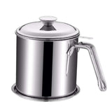 Maxbell Oil Filter Pot 44oz Cooking Oil Storage for Restaurant BBQ