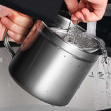 Maxbell Oil Filter Pot 44oz Cooking Oil Storage for Restaurant BBQ