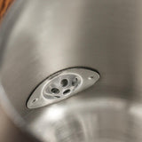 Maxbell Stainless Steel Pour Over Coffee Kettle with Wood Handle Comfortable Grip Black