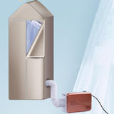 Maxbell Portable Clothes Dryer Foldable Fast Drying Low Noise 600 W for Camping Rvs Aureate