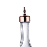 Maxbell Mushroom Glasses Barware 50ml with Dasher Top for Desktop Home Accessories Rose Aureate