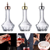 Maxbell Mushroom Glasses Barware 50ml with Dasher Top for Desktop Home Accessories Rose Aureate