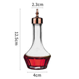 Maxbell Mushroom Glasses Barware 50ml with Dasher Top for Desktop Home Accessories Rose Aureate