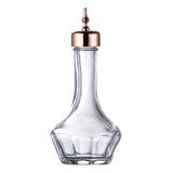 Maxbell Mushroom Glasses Barware 50ml with Dasher Top for Desktop Home Accessories Rose Aureate