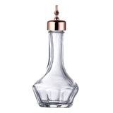 Maxbell Mushroom Glasses Barware 50ml with Dasher Top for Desktop Home Accessories Rose Aureate